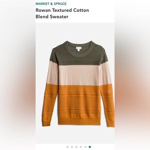 Rowan Textured Cotton Blend Sweater